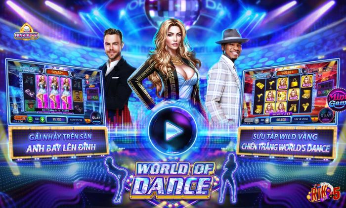 World of Dance Rikvip là trò chơi nổ hũ âm nhạc hấp dẫn