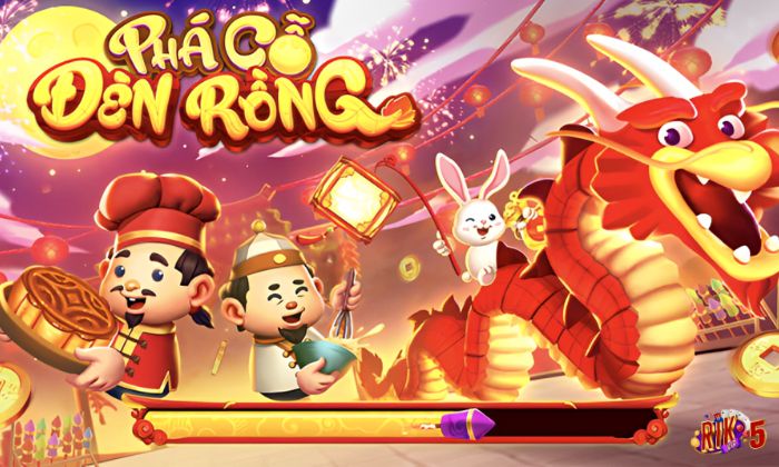 Phá cỗ đèn rồng Rikvip là tựa game đình đám với khả năng thắng cược cao.