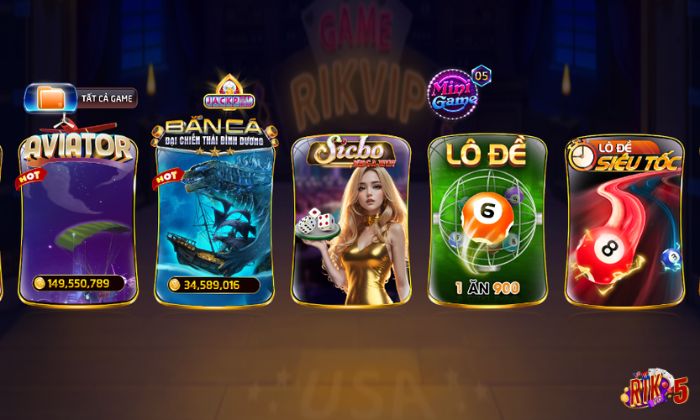 Rikvip cổng game bài Sicbo xanh chín nhất Việt Nam